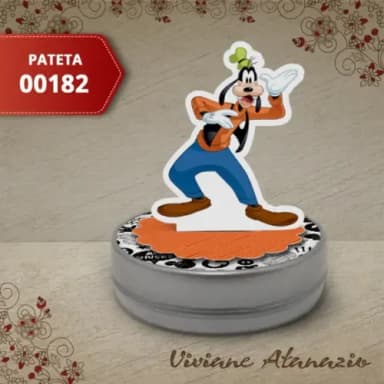 Latinha 3d Pateta - 00182