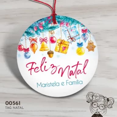 Tag Redonda Natal - 00561