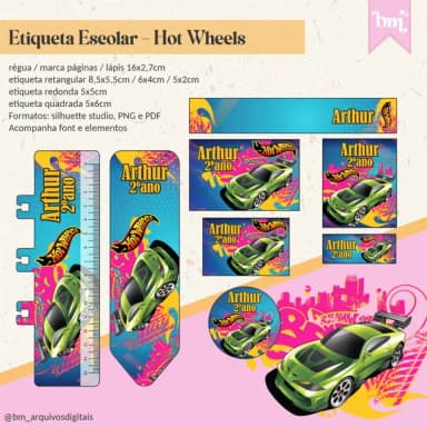 60 Etiquetas Hot Wells