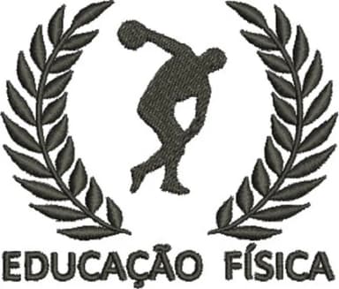Matriz de Bordado Educação Física.