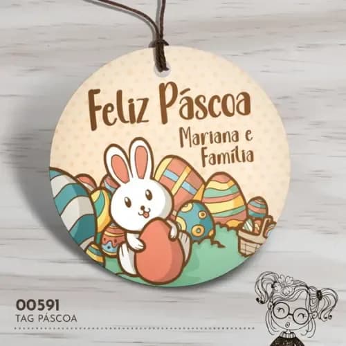 Tag Redonda Páscoa - 00591