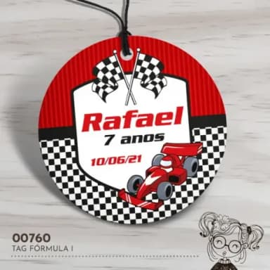 Tag Redonda Fórmula I - 00760