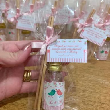Lembrancinha casamento Aromatizador casal passarinhos