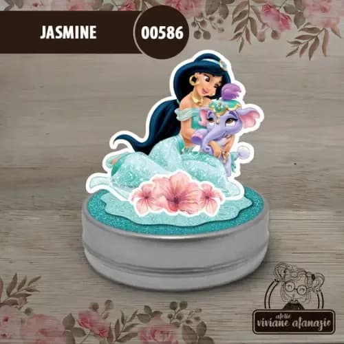 Latinha 3d Jasmine - 00586