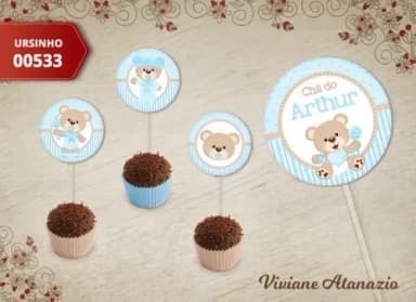 Topper Ursinho - 00533