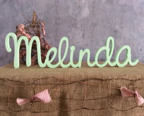 Letras Decorativas em MDF