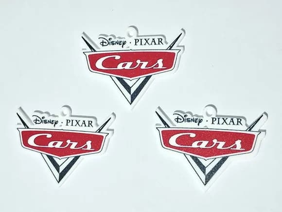 Aplique Logo dos Carros de Acrílico Uv 5cm - Pct C/3 Unid