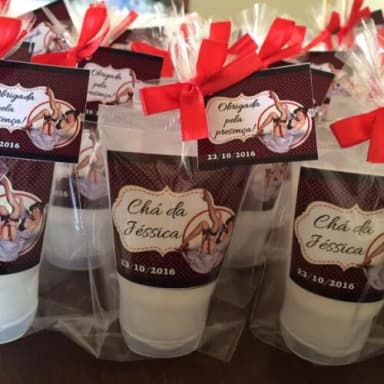 Lembrança Chá de lingerie Creme Hidratante