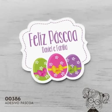 Adesivo Especial Páscoa - 00386