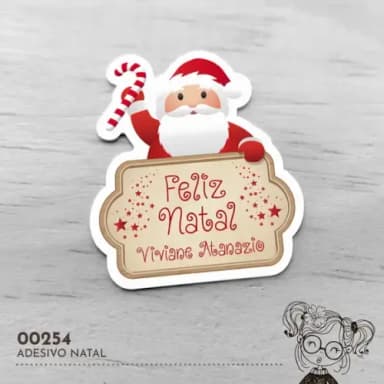 Adesivo Natal - 00254