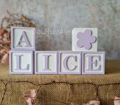 CANDY COLORS - Cubos 6x6cm TS - FLOR