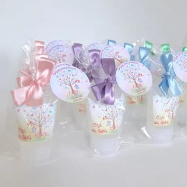 Álcool gel 70% Lembrancinha Maternidade Jardim encantado