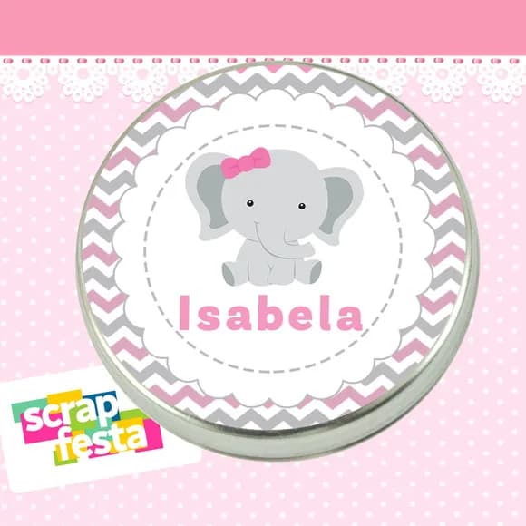 Lembrancinhas de Chá de Bebê Latinhas