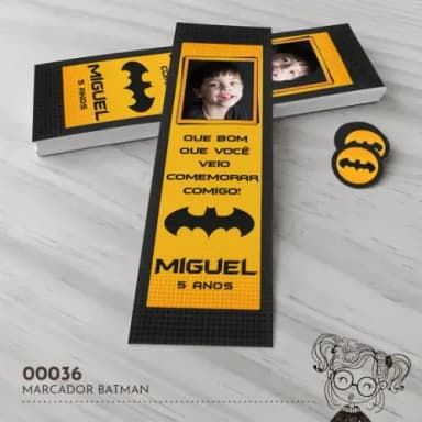 Marcador de Livro Batman - 00036