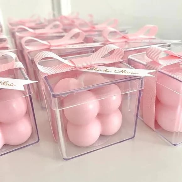 Lembrancinhas Bubble ( Sabonete ou Vela)