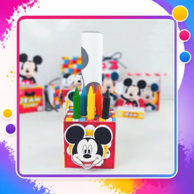Caixa Kit Colorir - Qualquer Tema