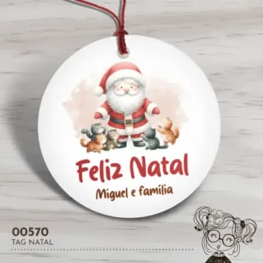 Tag Redonda Natal - 00570