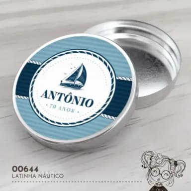 Latinha Adesivada Náutico - 00644