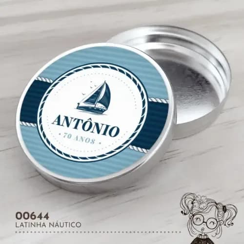 Latinha Adesivada Náutico - 00644