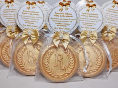 Lembrancinha Personalizada, Sabonete Letra Inicial do Nome