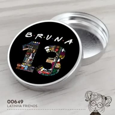 Latinha Adesivada Friends - 00649