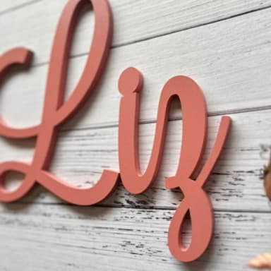 Nome de Parede em mdf - Decoração Bebê e Infantil