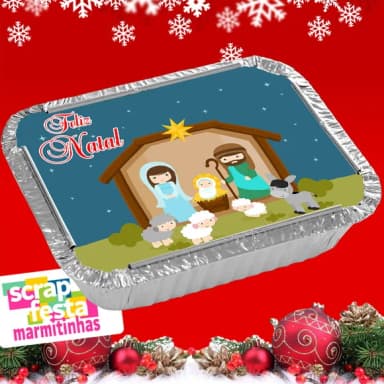 Marmitinhas para Lembrancinhas de Natal