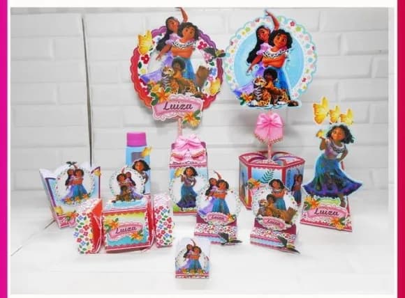 Kit 60 Lembrancinhas Encanto Disney