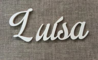 Letras Decorativas Nome De Parede