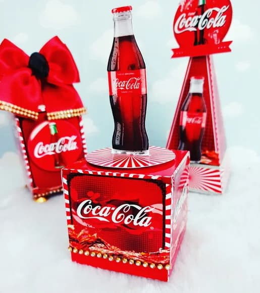 Kit 30 Lembrancinhas Coca Cola