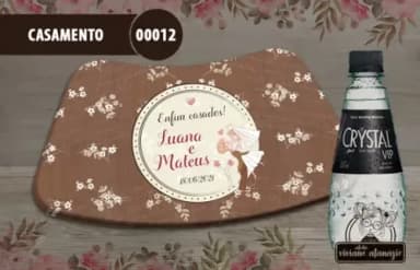Rótulo Crystal Vip Casamento - 00012