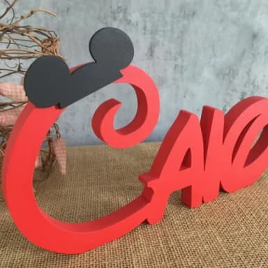 DISNEY - Letras de MDF -Nomes