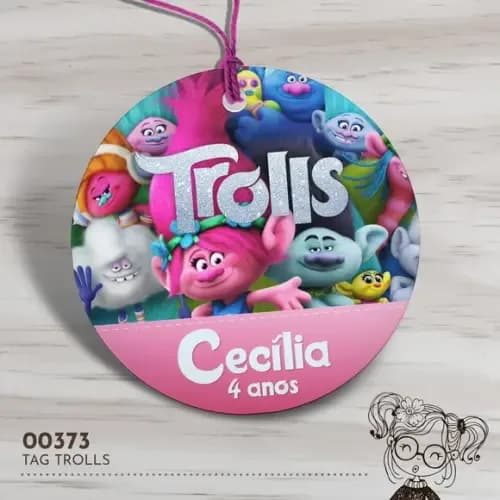 Tag Redonda Trolls - 00373