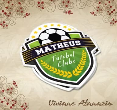Adesivo Especial Brasão Futebol - 00407
