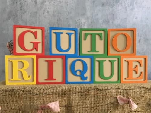 Cubos Toy Story de MDF - 12cm