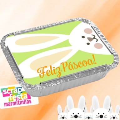 Marmitinhas Personalizadas Festa Páscoa