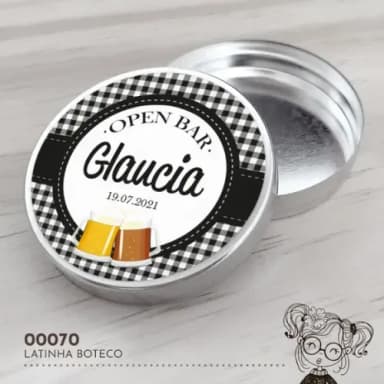 Latinha Adesivada Boteco - 00070