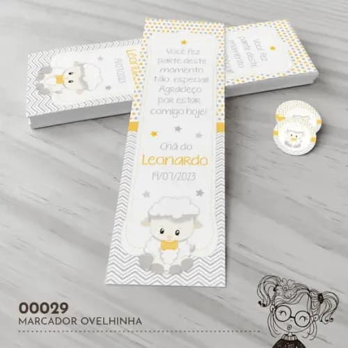 Marcador de Livro Ovelhinha - 00029