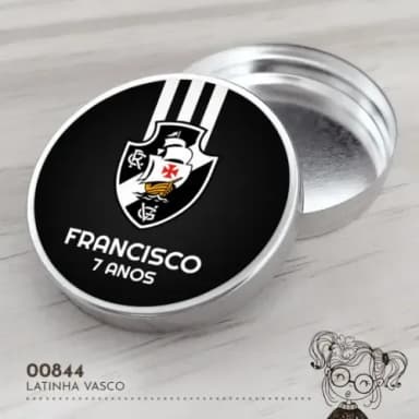 Latinha Adesivada Vasco - 00844