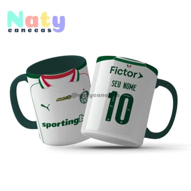 Caneca Personalizada Camisa Palmeiras 2026