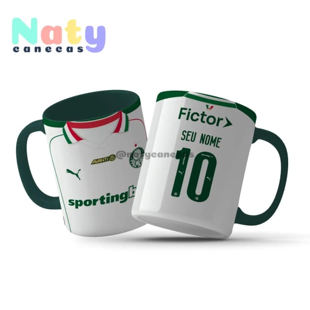 Caneca Personalizada Camisa Palmeiras 2026