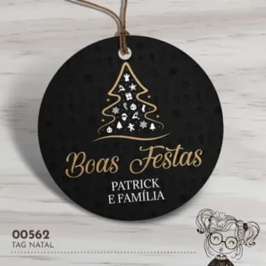Tag Redonda Natal - 00562