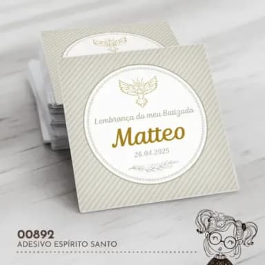 Adesivo Quadrado Espírito Santo - 00892
