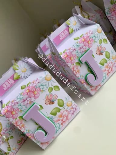 Kit 30 Lembrancinhas Floral