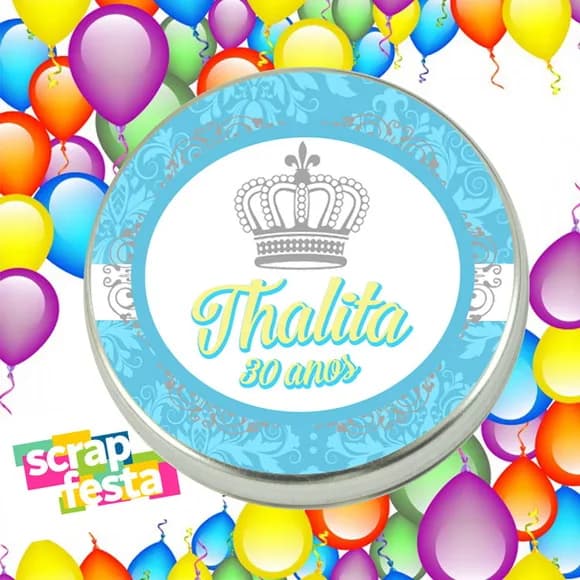 Latinha Personalizada Festa de Aniversário