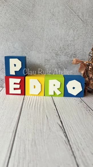 Super Mário Bros Cubos 6x6cm