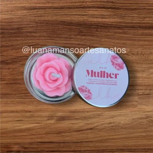 Brinde Vela Aromática Dia da Mulher