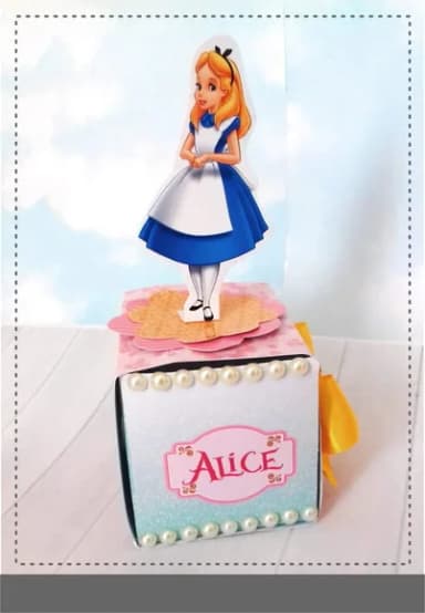 Kit 60 Lembrancinhas - Alice