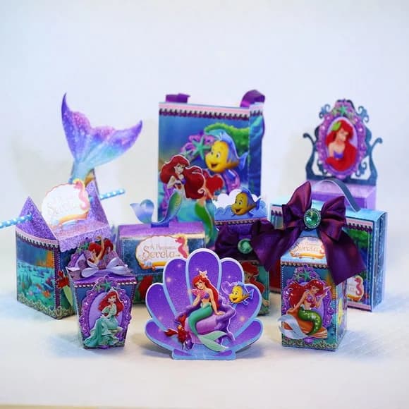 Kit 30 Lembrancinhas Ariel