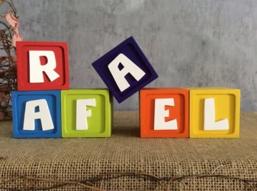 Cubos Decorativos Tema Pocoyo para Festa Infantil e Maternidade
